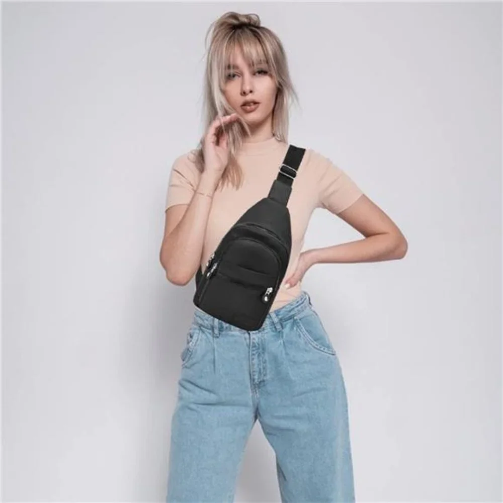 Small Sling Backpack Crossbody Sling Bag, Chest Bag Daypack Fanny Pack Cross - Picture 7 of 7